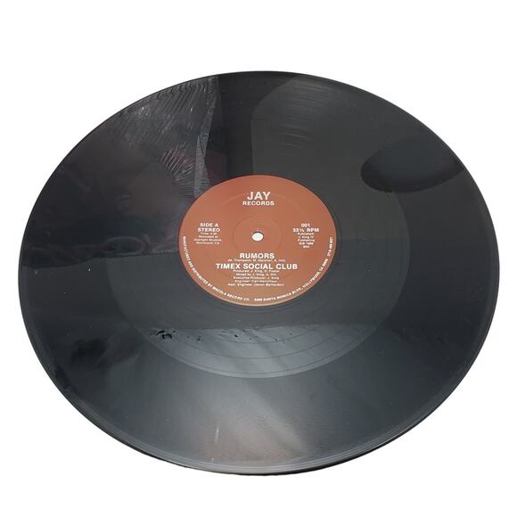 Timex Social Club Rumors Vicious Rumors Single 12" Single Vinyl Jay Records - Picture 2 of 9